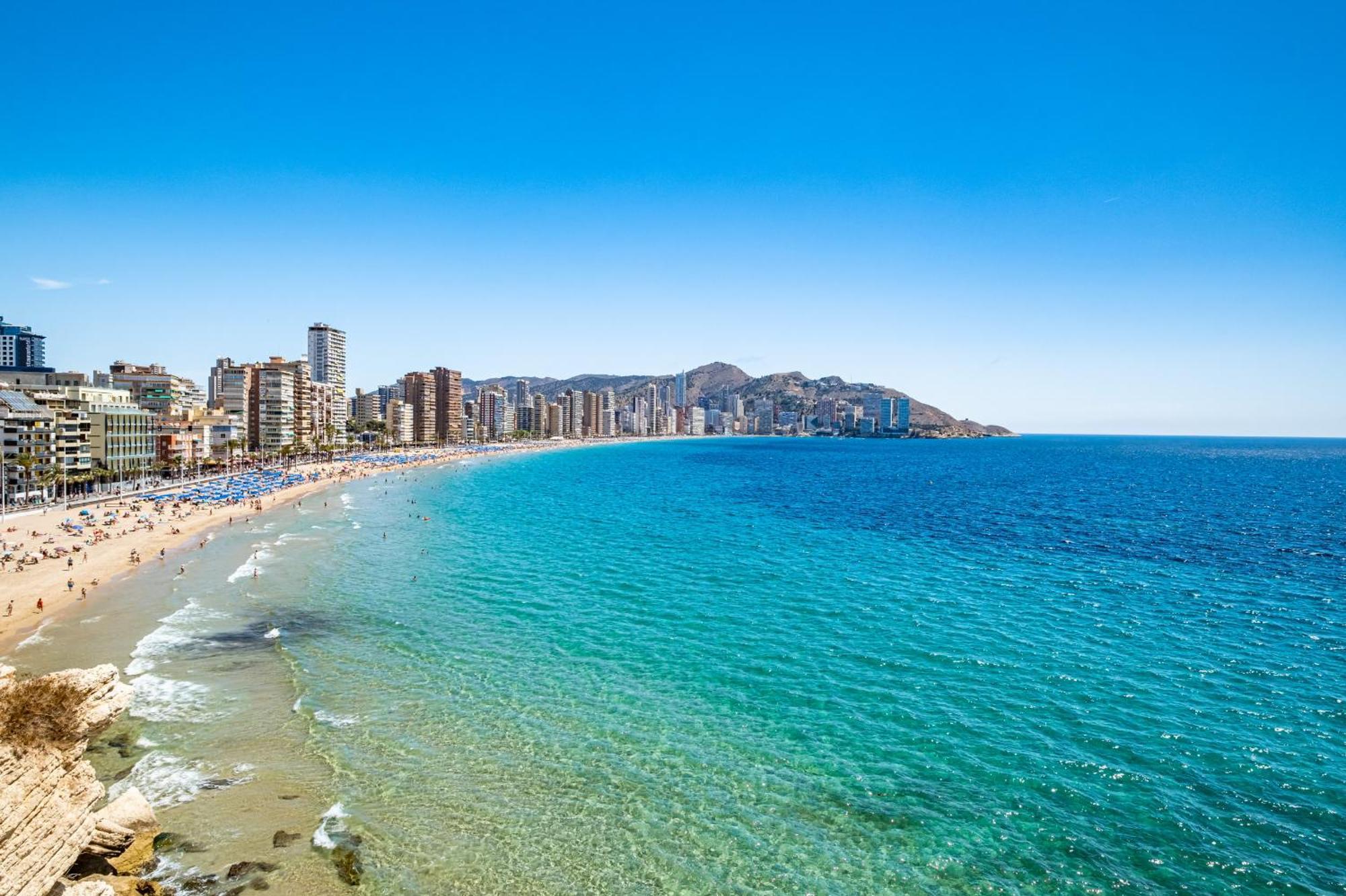 Benipark Apartments Poniente Beach Бенидорм Екстериор снимка