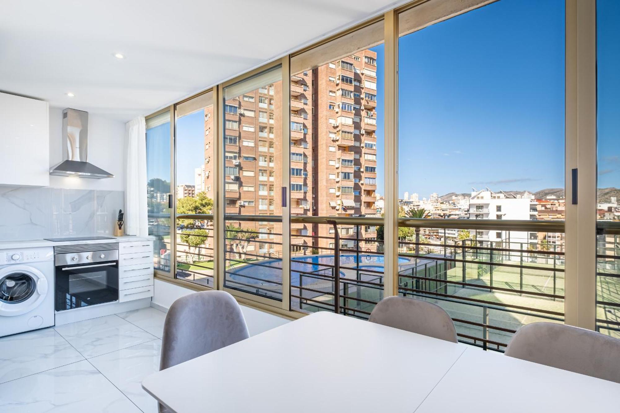 Benipark Apartments Poniente Beach Бенидорм Екстериор снимка